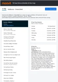 92 Bus Time Schedule & Line Route