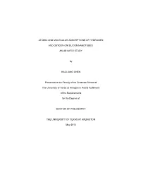 Atomic and Molecular Adsorptions of Hydrogen