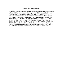 Brief Biography Brian Mcallister Linn Is Professor Ofhistory and Director Of