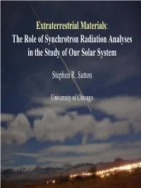 Origin of the Solar System