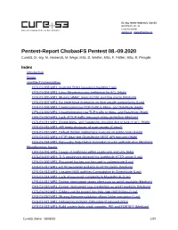 Pentest-Report Chubaofs Pentest 08.-09.2020 Cure53, Dr.-Ing