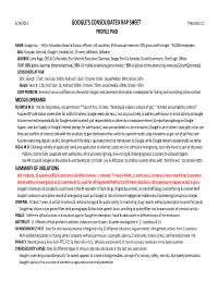Google's Rap Sheet Consolidated 6-14-13.Xlsx
