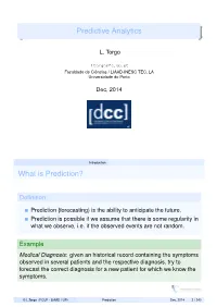 Predictive Analytics