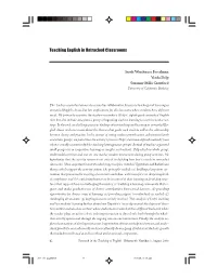 Teaching English in Untracked Classrooms (Pdf)
