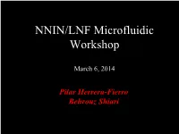 NNIN/LNF Microfluidic Workshop