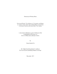 The Influence of Emigration and Return on Aezkoa Valley and Its Surrounding Rural Communities in Northern Navarre at the Turn of the 19Th Century