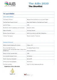 Aibs-Shortlist-2-2020.Pdf