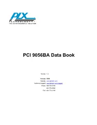 PCI 9056BA Data Book