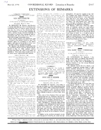 Extensions of Remarks E937 EXTENSIONS of REMARKS