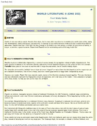 Faust Study Guide