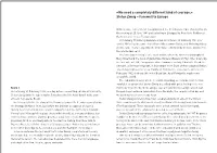 We Need a Completely Different Kind of Courage.« Stefan Zweig – Farewell to Europe