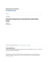 Polarization Engineering for Deep-Ultraviolet Light-Emitting Diodes