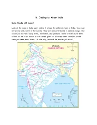 10. Getting to Know India