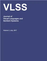Journal of Visual Languages and Sentient Systems