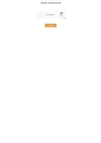 Operation Red Wings Book Pdf