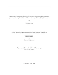 Optimization of the Reaction Conditions of Two Enzymes for Use in a Carbon Sequestration