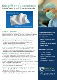 Surgimend 1.0 2.0 3.0 4.0 Collagen Matrix for Soft Tissue Reconstruction