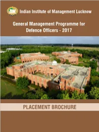 (DGMP) 15Th Batch – Placement Brochure