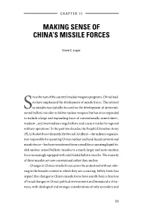 Making Sense of China's Missile Forces