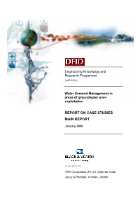 Report on Case Studies Main Report