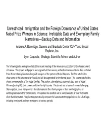 Unrestricted Immigration and the Foreign Dominance Of