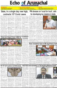 State, in a Single Day New High, Contracts 157 Covid Cases