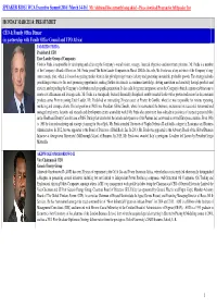 WCA Executive Summit 2016 | March 14-16 | NB: Additional Bios Currently Being Added – Please Download Program for Full Speaker List