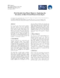 First Results from Planet Hunters: Exploring the Inventory of Short Period Planets from Kepler