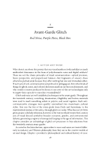 Glitch, Noise, and Aesthetic Failure