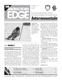 Instructor's Edge Spring/Summer 2007