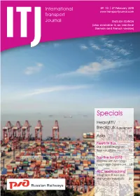 Specials Heavylift / Breakbulk Supplement