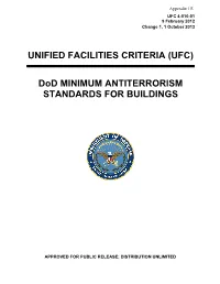 UFC 4-010-01 Dod Minimum Antiterrorism Standards For
