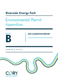 Environmental Permit Appendices