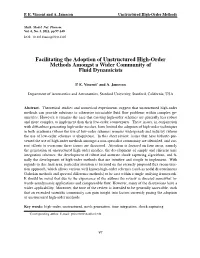 Facilitating the Adoption of Unstructured High-Order Methods Amongst a Wider Community of Fluid Dynamicists