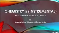 Chemistry 5 (Instrumental)