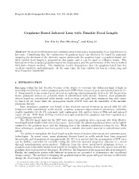 Graphene-Based Infrared Lens with Tunable Focal Length
