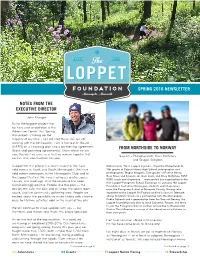 Spring 2016 Newsletter