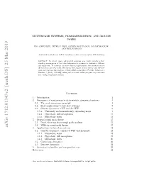 Arxiv:1712.01343V2 [Math.DS]