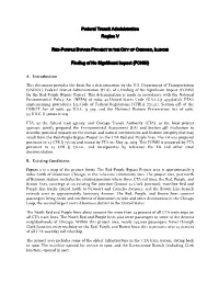 Federal Transit Administration Region V Finding of No Significant Impact (FONSI)