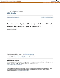 Experimental Investigation of the Aerodynamic Ground Effect of a Tailless LAMBDA-Shaped UCAV with Wing Flaps