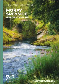 MORAY SPEYSIDE Moireabh Taobh Spè