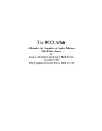 The BCCI Affair