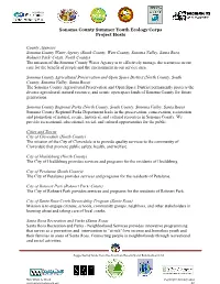 Attachment Seven – Projects And