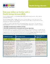 Help Your Dollars Go Further with a Health Savings Account (HSA)
