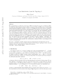 Lax Distributive Laws for Topology, II
