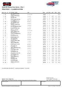 Practice 1 - Classification