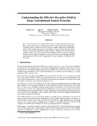 Understanding the Effective Receptive Field in Deep Convolutional Neural Networks
