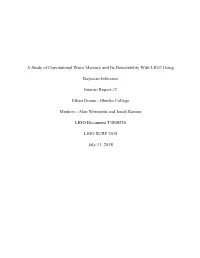 A Study of Gravitational Wave Memory and Its Detectability with LIGO Using