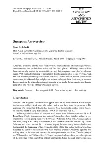 Sunspots: an Overview