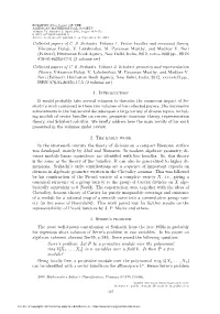 Collected Papers of C. S. Seshadri. Volume 1. Vector Bundles and Invariant Theory, Vikraman Balaji, V